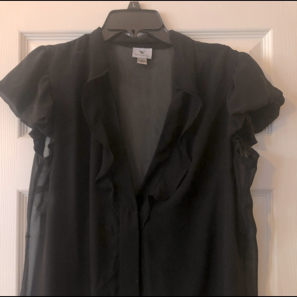 Black dress shirt